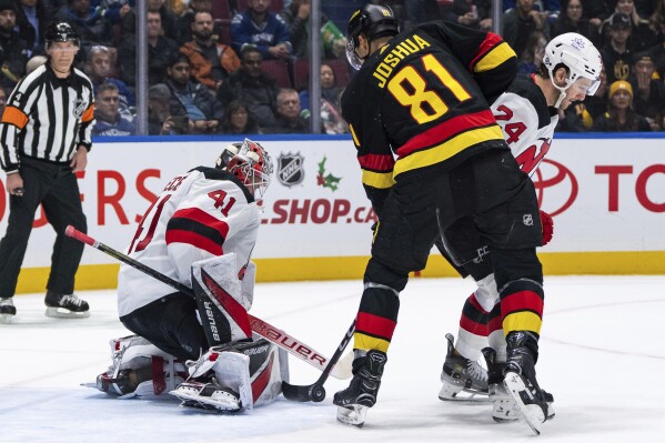 Vancouver canucks new jersey devils outlet